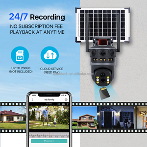 Chuyên nghiệp 24/7 năng lượng mặt trời Powered WIFI CCTV Camera V380 Pro 4 gam ngoài trời Camera An Ninh với CMOS cảm biến và năng lượng mặt trời bảng điều khiển - Product Image 4