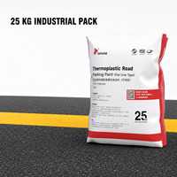 Peinture thermoplastique pour marquage routier TATU II, matériau de marquage thermofusible durable pour routes urbaines et parkings