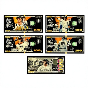 Nuova Banconota 2026 America 4 Modelli Baseball Aaron Judge Placcata in Oro 24K per Regali - Product Image 1