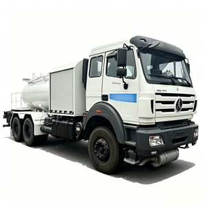 Camion-citerne Beiben 6x4 8000L 10 m³ pour ravitaillement d'avions, réservoir en aluminium, véhicule de service carburant aéroportuaire - Product Image 1