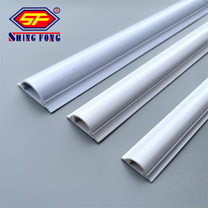 Canaletas para <span class=keywords><strong>cables</strong></span> de <span class=keywords><strong>TV</strong></span>, canaletas para <span class=keywords><strong>cables</strong></span> de suelo, canaletas de PVC extruidas en fábrica - Product Image 1