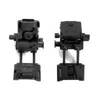 L4G24 PVS14 PVS15 PVS31 PVS18 adaptor cepat kepala dipasang aluminium Aloi NVG helm pemegang Nv8000 penglihatan malam Mount kualitas tinggi