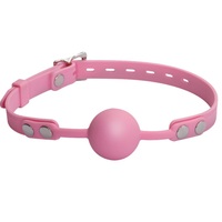 Gag médical en Silicone, gant à bille avec sangle, boule