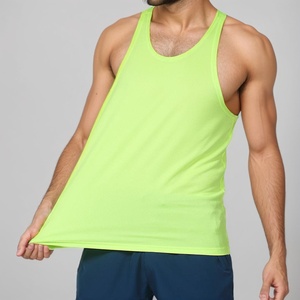 Men's Custom Sleeveless 100% Cotton Shirt Summer Sports Tank Top with Embroidery Decoration Solid Print Pattern - Product Image 5
