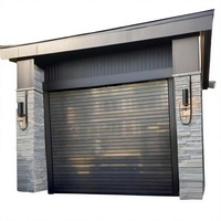 Volet roulant motorisé électrique moderne en aluminium pour fenêtres d'hôtel