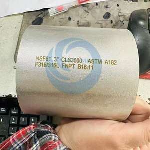 Accesorios <span class=keywords><strong>de</strong></span> Tubería <span class=keywords><strong>de</strong></span> Agua NPT Mecanizados por CNC <span class=keywords><strong>de</strong></span> Precisión OEM, Acero Inoxidable, Tolerancia <span class=keywords><strong>de</strong></span> 0.01 mm, Uso en Maquinaria <span class=keywords><strong>de</strong></span> Baja Presión Cotización en 24 horas. - Product Image 3