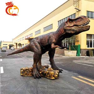 Dinosaurio Eléctrico 3D de Tamaño Real para Parque Temático de Dinosaurios al Aire Libre en Venta - Product Image 2