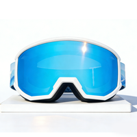 Lunettes de ski cylindriques anti-buée, protection UV400, lunettes de ski et de snowboard pour adultes, hommes et femmes