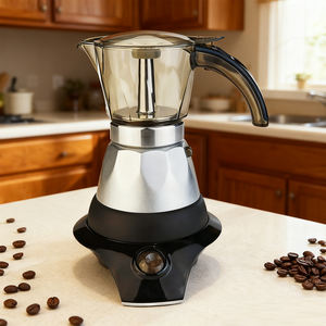 Cafetière <span class=keywords><strong>italienne</strong></span> Moka octogonale 3 <span class=keywords><strong>tasses</strong></span> pour cuisinière à expresso - Product Image 2