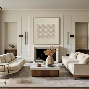 Peinture à l'huile de nature morte grand format, peinte à la main, vente en gros d'usine, art mural minimaliste fait main, texture 3D - Product Image 6