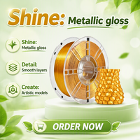 Filament PLA pour imprimante 3D en soie, 1 kg, brillant, 1,75 mm, haute performance, stable, certifié CE ROHS, sans obstruction, précision dimensionnelle