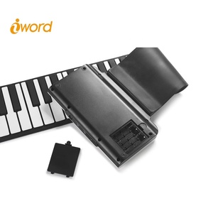 88 teclas Piano Electrónico portátil mano rollo Piano con medio ambiente de teclado de silicona y el cuerno - Product Image 3