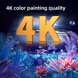 Proyector de Video Portátil Android 4K Smart TV Beamer 150ANSI LCD, Mini Cine en Casa, Proyector de Mesa Wifi Nativo 720P - Product Image 4