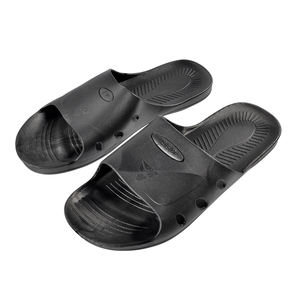 Pantuflas Negras de SPU Suaves y Cómodas Antideslizantes y Antiestáticas para Sala Blanca, Zapatillas <span class=keywords><strong>ESD</strong></span> de Seguridad y Protección para Taller Industrial - Product Image 1