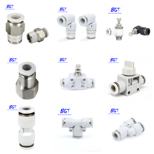 Automatización industrial Push-In PE 6 Accesorios neumáticos Unión en T Piezas neumáticas para conexión - Product Image 6