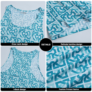 Custom Men's Marathon Quick <strong>Dry</strong> Training Tank Tops Recyclable Breathable Fabric for <strong>Running</strong> and <strong>Singlets</strong> - Product Image 2