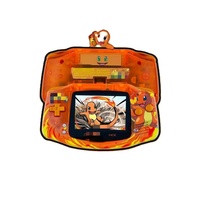 Console portable Game Boy Advance SP avec coque remise à neuf DIY style limité IPS V2, batterie 1500 mAh et écran couleur