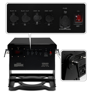 Proyector de luces láser RGBW de alta potencia de 60W para exteriores, resistente al agua, IP65, ILDA Pangolin FB4, <span class=keywords><strong>DJ</strong></span> animado, espectáculo láser, luz de escenario para Club - Product Image 5