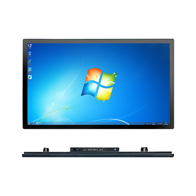 POFX IP65 Waterproof 15.6 21.5 27 32 Inch 10 Points Multi Touch Wall Mount Industrial Capacitive LCD Monitor for Vending Kiosk