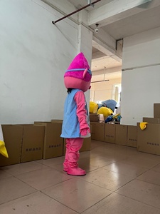 ชุดมาสคอตตัวละครป๊อปปี้จากเรื่องการ์ตูนโทรลล์ สำหรับขาย - Product Image 5