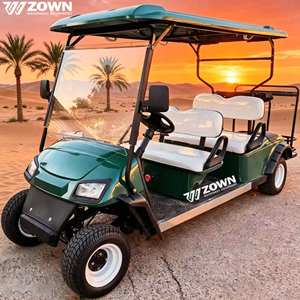 Voiturette de golf électrique tout-terrain puissante 72V 4 places, buggy au lithium pour la chasse, le camping, les centres de villégiature et les visites touristiques - Product Image 1
