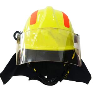 Casco de Bombero de Fábrica, Estilo 17, Certificado CCC y CE, Casco Amarillo Resistente al Fuego para Rescate, con Protección Contra Impactos - Product Image 5