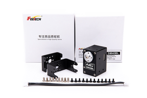 Feetech SM40BL 12V 40กก. เซอร์โวมอเตอร์ไร้แปรงถ่านความแม่นยำสูงพร้อมเกียร์เหล็ก RS485 สำหรับแขนหุ่นยนต์สี่ขา หุ่นยนต์หกขา สำหรับอุตสาหกรรม - Product Image 6
