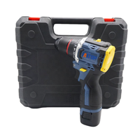 Ensemble d'outils perceuse électrique sans balais 16.8V avec batterie au lithium mini perceuse sans fil perceuse électrique portable et rechargeable