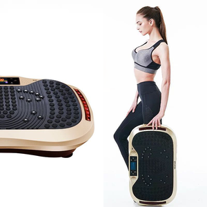 Hot Bán Rung Nền Tảng Tập Thể Dục Crazy Fit Massage Siêu Cơ Thể <span class=keywords><strong>Shaper</strong></span> Slim Rung Tấm Máy - Product Image 4