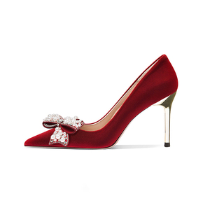 <span class=keywords><strong>Scarpe</strong></span> Eleganti da Donna <span class=keywords><strong>con</strong></span> <span class=keywords><strong>Tacco</strong></span> Alto per Matrimoni e Feste, Stile Lussuoso, Estive, <span class=keywords><strong>Rosse</strong></span>, <span class=keywords><strong>con</strong></span> <span class=keywords><strong>Tacco</strong></span> a Spillo - Product Image 5