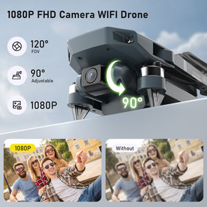 S161MAX Caméra stabilisée 4K <span class=keywords><strong>Mini</strong></span> <span class=keywords><strong>drone</strong></span> jouet pliable FPV <span class=keywords><strong>Pro</strong></span> avec double caméra Jouets en ligne avec moteur sans balais Deux batteries 34 min+ - Product Image 3