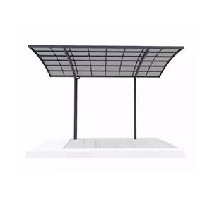 Abri de voiture en aluminium Abri en PVC Toit en polycarbonate arqué <span class=keywords><strong>Garage</strong></span> extérieur étanche pour voiture Canopées Garages Produit - Product Image 4