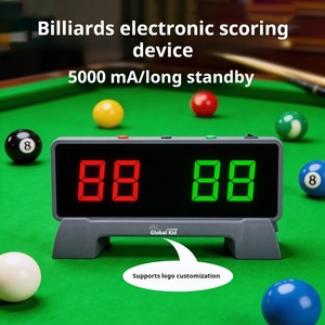 Tableau de Score Électronique Numérique Moderne pour Billard - Neuf Boules, Réglable, Portable, Léger, en Plastique, pour Sports d'Intérieur, Billard et <span class=keywords><strong>Snooker</strong></span> - Product Image 5