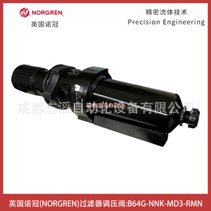 วาล์วลดแรงดันนอร์เกรน B64G-NNK-MD3-RMN 1/2 นิ้ว สำหรับแก๊สและลม - Product Image 4