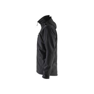 BLAKLADER - 474925139999XXL Veste Softshell Noir-VESTES DE TRAVAIL EAN 7330509850060 VESTES D'HIVER SOFTSHELL ET VESTES REMBOURRÉES - Product Image 4