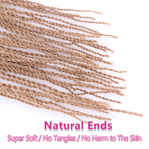 En torsadée sénégalaise synthétique au <span class=keywords><strong>Crochet</strong></span>, torsadée 14 18 22 pouces, coiffure fine Mini Mambo, 20 pièces - Product Image 3
