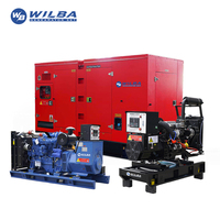 Generador Diésel Yuchai Super Silencioso con Cabina, Potencia de 50KVA, 100KVA, 200KVA, 300KVA, 500KVA