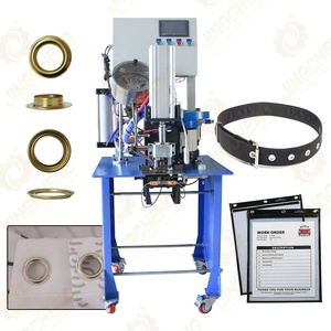 <span class=keywords><strong>Machine</strong></span> à œillets en métal entièrement automatique <span class=keywords><strong>Machine</strong></span> à perforer les œillets <span class=keywords><strong>Machine</strong></span> à œillets industrielle - Product Image 3