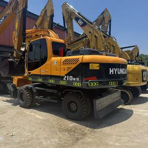 Excavatrice HYUNDAI 210W-9, 90% neuve, d'origine coréenne, certifiée EPA CE, excavatrice HYUNDAI 210W-9, excavatrice 210W-9 - Product Image 5