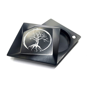 Mini Envase de Metal Negro Mate para Perfume Sólido, Crema, Bálsamo, Utilizado como Caja de Regalo - Product Image 5