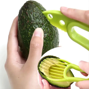 Cortador de Aguacates al por Mayor, Nuevo, Pelador, Separador de Pulpa, Cuchillo para Frutas, Utensilios de Cocina de Plástico, Accesorios de Corte - Product Image 1