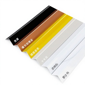 Profilé <span class=keywords><strong>en</strong></span> aluminium <span class=keywords><strong>en</strong></span> forme de L, <span class=keywords><strong>en</strong></span> céramique polie, <span class=keywords><strong>en</strong></span> aluminium 6063, design moderne, métal, revêtement <span class=keywords><strong>en</strong></span> <span class=keywords><strong>poudre</strong></span>, protection des bords, bande d'angle - Product Image 2