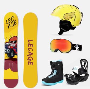<span class=keywords><strong>Snowboard</strong></span> junior durable pour enfants, base souple et flexible, extrudée, pour l'apprentissage et les jeux dans les parcs de neige - Product Image 3