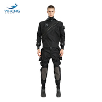 Combinaison de plongée sèche Hydrus Swift Entry pour homme, 3 couches, imperméable, équipement de plongée libre avec matériau néoprène et motif imprimé, combinaison de kayak sèche
