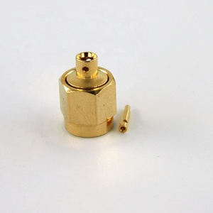 50ohm SMA Waterproof Male Straight RF Coaxial Connectors <strong>Terminals</strong> for .086'' RG405 Cable IP67 - Product Image 6