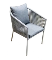 Ensemble de table à manger et chaises, mobilier de loisirs moderne, patio d'extérieur, restaurant de jardin, prévente