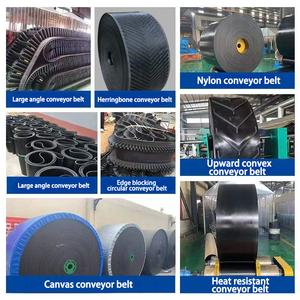 P300 p500/4 p400/3 4 कपड़े परत नायलॉन फ्लैट रबर कन्वेयर बेल्ट, पत्थर के लिए उपयोग किया जाता है - Product Image 5