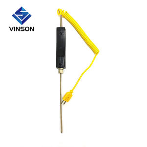 เทอร์โมคัปเปิลชนิด K แบบโค้งงอได้ SUS316 / 304 ความแม่นยำสูง พร้อมขั้วต่อแบบแบนและด้ามจับ - Product Image 5