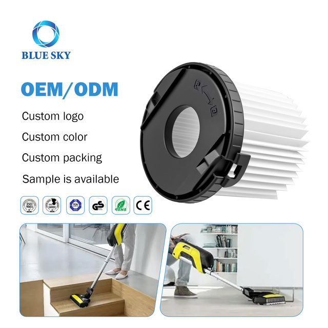 OEM Cartridge HEPA Filter Replacement for Karchers VC 5 Vacuum Cleaner, Washable Dust Filter Spare Parts 28632390