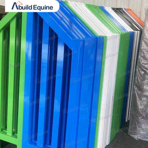 Barriera per Salto Equestre a Forma Semplice Resistente ai Raggi UV con Binario a Occhiello - Product Image 5